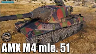 11К урона на 9 уровне World of Tanks AMX M4 mle. 51