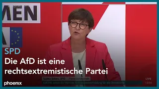 Parteipressekonferenz der SPD mit Saskia Esken | 13.05.2024