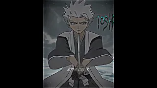 Toshiro vs Sasuke Who is Strongest #shorts #anime #bleach #aizen