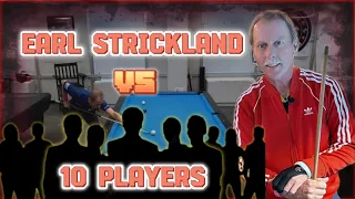 Earl Strickland vs 10 Players | Challenge Match