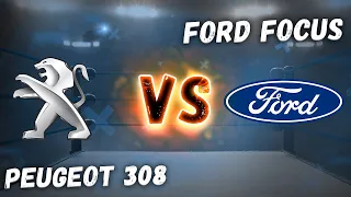 Peugeot 308 VS Ford Focus !Владельцы сравнивают авто!