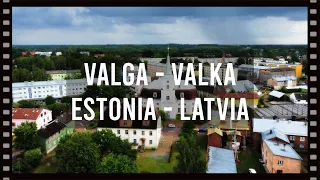 Beautiful Estonia 🇪🇪 and Latvia 🇱🇻: Valga / Valka (Cinematic Drone Video)