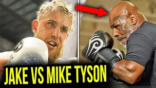 *NEW* MIKE TYSON vs JAKE PAUL TRAINING SIDE BY SIDE FOOTAGE (SPARRING, HEAVY BAG, PAD WORK)