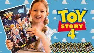 РАСПАКОВКА 10 ПАКЕТИКОВ НАКЛЕЕК ИСТОРИЯ ИГРУШЕК 4. АЛЬБОМ PANINI || PANINI TOY STORY 4