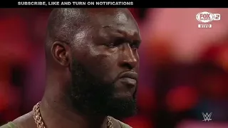 OMOS vs 4 LUTADORES - WWE RAW 24/10/22