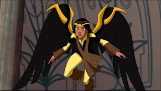 Dawnstar Powers Scenes (Justice League Adventures Trapped in Time)