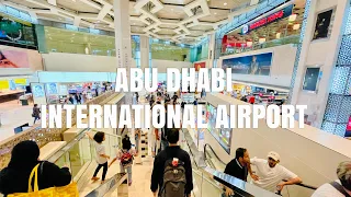 [4K] Abu Dhabi International Airport Terminal 3 Walking Tour | UAE