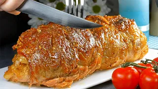 🔥😋 God, how delicious! A unique way of cooking pork! You have never tasted such delicious meat!