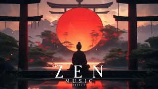 Japanese Zen Music - Japanese Flute Music and Nature Sounds for Healing and Positive Energy