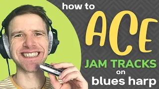 How To Play Blues Harmonica to Backing Track | 5-Step Harmonica Lesson & Tabs