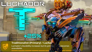 OMG… Luchador Gets Even STRONGER - Monster Traditionalist Tank +25% HP | War Robots