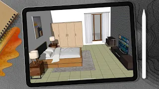 Interior Design | Bedroom | SketchUp for iPad