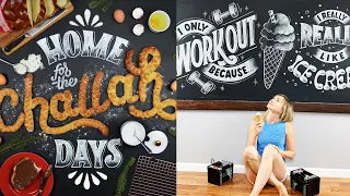 This lettering artist has turned her passion into a business!