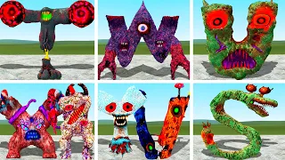 NEW NIGHTMARE ALPHABET LORE FAMILY in GARRY'S MOD! ROBLOX RAINBOW FRIENDS VS 3D SANIC CLONES MEMES