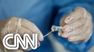 Taxa de testes positivos para Covid cai nas farmácias | JORNAL DA CNN