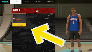 How to wear Hot Dog Hat in NBA 2K23 (FULL QUEST)