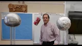 Static Electricity part two Conduction-Induction // Homemade Science with Bruce Yeany
