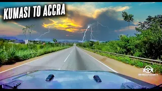 Kumasi To Accra - Ghana In 3hours | Full Dashcam Drive | Dashcam Drive