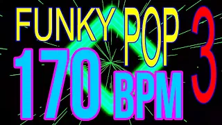 170 BPM - Funk Pop Rock 3 - 4/4 Drum Track - Metronome - Drum Beat