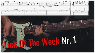 Robben Ford Sweet Harmonic Minor Lick - Lick Of The Week Nr. 1 - With Tab