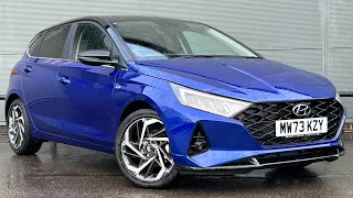2023 Hyundai i20 Ultimate Mild Hybrid Manual + 2 Tone Roof Intense Blue