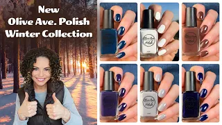 New Olive Ave Polish Winter Nail Polish Collection | Review with comparisons!