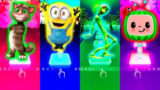 Tiles Hop - Talking Tom VS Minions VS Alien Dance VS Cocomelon