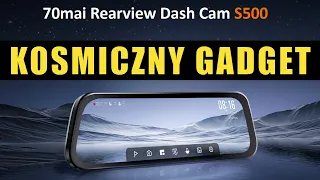 70mai Rearview S500 Dash Cam Set - elektroniczne lusterko z rejestratorem przód i tył