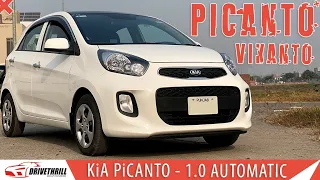 Kia Picanto Review | 1.0 Automatic Picanto Detailed Review with Price Fuel Average & Specification