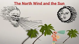English story level-2 | The north wind and the Sun | learn English through story