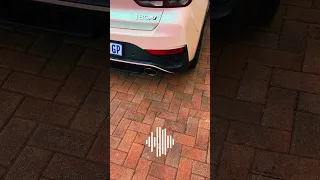 #HYUNDAI #i30N exhaust sound on idle revs