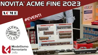 Presentazione novità ACME 21-10-23 presso Salentorailroad a Parabita LE | Modellismo Ferroviario