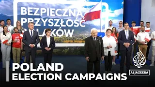 Poland election & referendum campaigns under way ahead of Oct vote