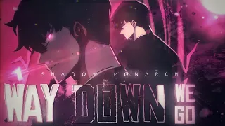 jinwoo × Way Down We Go - AM edit ✨