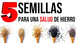 Las 5 SEMILLAS + 🔝 que deberías INCLUIR en tus Comidas para una SALUD ÓPTIMA (Estefanía Pérez)