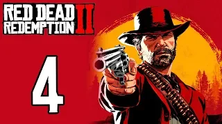 Red Dead Redemption II playthrough pt4 - Bounty Hunt, Bar Room Brawl and...Dominoes??