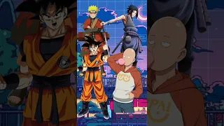 Naruto And Goku Vs Sasuke And Saitama Who Is strongest