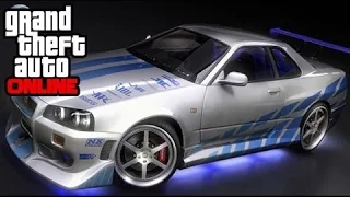 GTA 5 Online - Brian O'Conner CAR BUILD Tutorial!