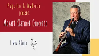 Paquito D’Rivera plays Mozart Clarinet Concerto first Movement
