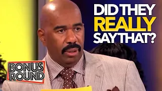 NO WAY! THESE ANSWERS ARE GUARANTEED TO MAKE YOU LAUGH! Family Feud USA With Steve Harvey