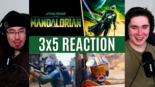 REACTING to *3x5 The Mandalorian* MANDO BATTLE!!(First Time Watching) TV Shows