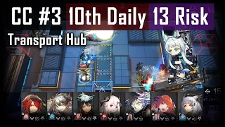 [Arknights] - CC#3 10th Daily [Day 11] | Max Risk [13 Risk] | Transport Hub