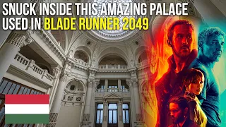Snuck inside this amazing palace used in Blade Runner 2049 | ABANDONED
