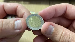 MONEDE de 2€ VERIFICARI (super Rare)am găsit 🔝🔝🔝#euro #münze #monede #EuroFLO