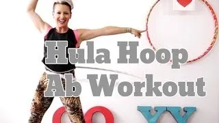 5 minute Hula Hoop Workout - How I Eat Chocolate Everyday and Stay Strong