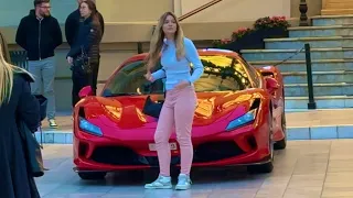 🇲🇨2024 MONACO SUPERCARS  & BEAUTIFUL BLONDE GIRL at CASINO SQUARE@emmansvlogfr