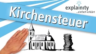 Kirchensteuer einfach erklärt (explainity® Erklärvideo)