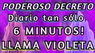 DECRETO  "6 MINUTOS"  *LLAMA VIOLETA* Para HACERLO TODOS LOS DIAS 💜 La ALQUIMIA del YO SOY 💜