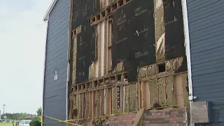 Tenants asked to move out of storm-damaged Dallas apartments