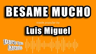 Luis Miguel - Besame Mucho (Versión Karaoke)